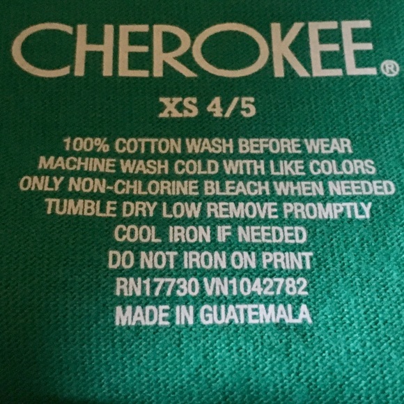 NWT:  Cherokee SS Graphic Tee - Picture 2 of 3